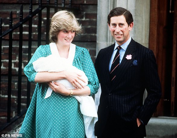 The Prince and Princess of Wales, welcomed their first child, Prince William outside of the Lindo Wing at St Mary's Hospital