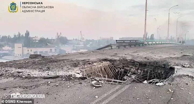 The bold strike forced the district to be evacuated, which is a significant blow to Ukraine