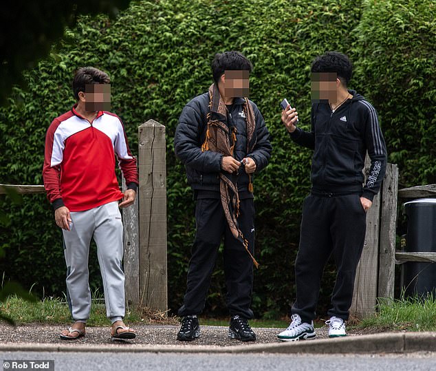 Locals living near what has been described as the UK¿s ¿poshest¿ migrant hotel have spoken out after an expose revealed four-star luxury for asylum seekers