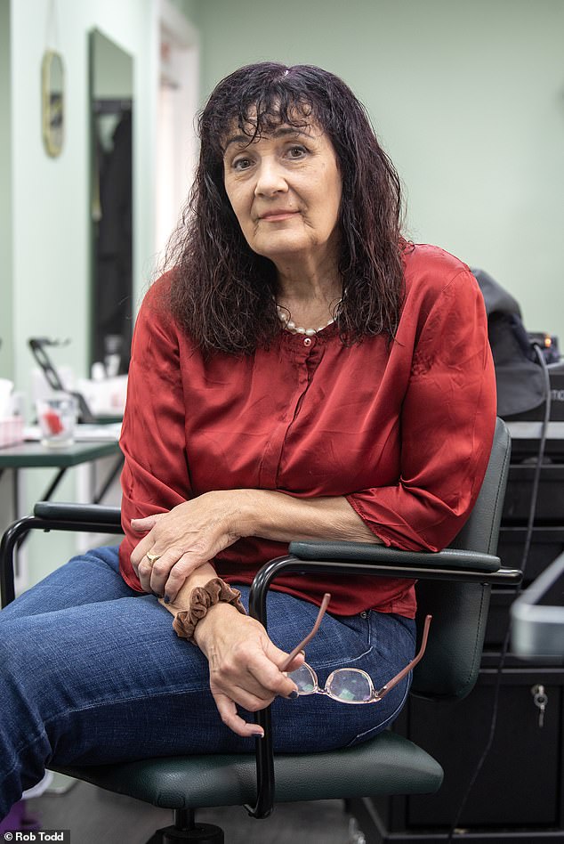 Lily Gomez-Drader, 72, who was having her hair cut in the village salon, said: ¿The mood of locals is one of growing anger, people have just had enough