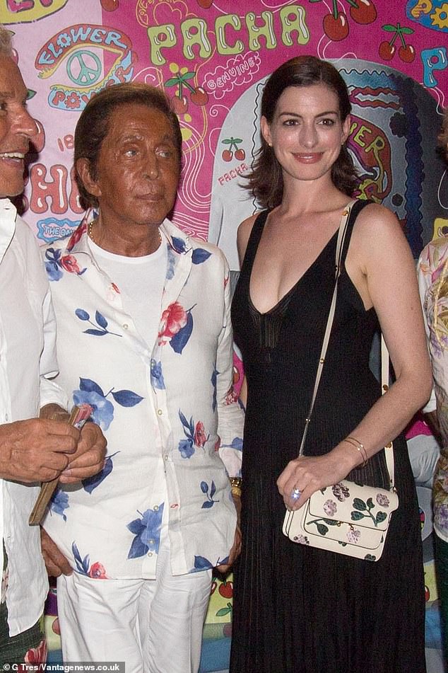 Over the years, A-list stars including Anne Hathaway (pictured), Leonardo DiCaprio, and Conor McGregor have been spotted partying in the superclub