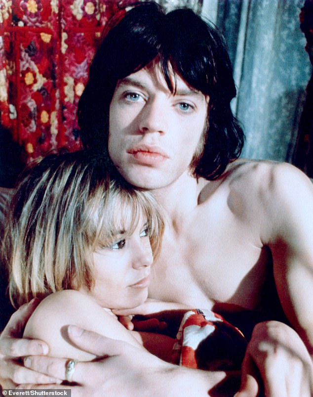 Christa's love diary reportedly included entries ranking lovers including Mick Jagger (pictured 1970 with Anita Pallenberg)