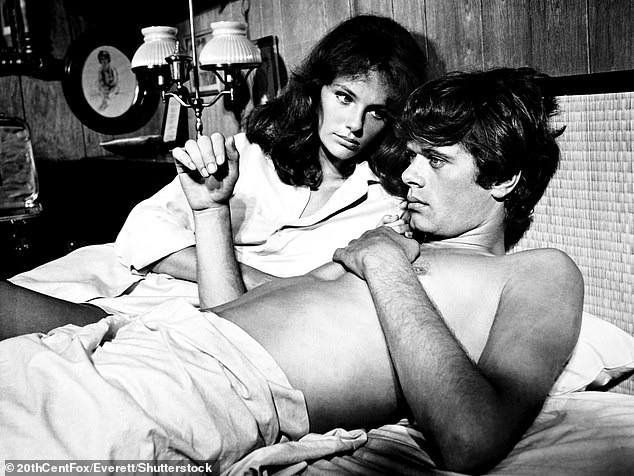 Christa was linked to actor Michael Sarrazin. (Sarrazin pictured in The Sweet Ride in 1968 with Jacqueline Bisset)