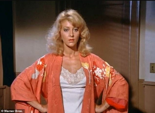 DuVall is compelling police for access to both the original police reports and 2006 cold case files which he believes hold a wealth of untapped evidence - including the whereabouts of the blue jumpsuit Helm was murdered in. (Helm pictured in Wonder Woman in 1976)