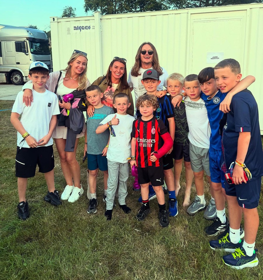 The Rooney family at the Together Again Festival.