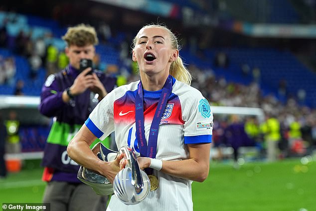 Kelly has now helped the Lionesses win back-to-back European Championships