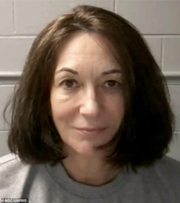 Sources have revealed how Maxwell (pictured) struggled with witnessing explicit acts between her fellow inmates, and often bitterly complained about foul conditions in the prison