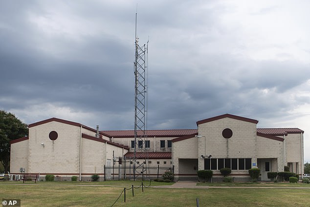 According to the prison handbook, life at the prison is centred around work, with prisoners earning up to $1.15 (87p) an hour for their labour (Pictured: Bryan prison)