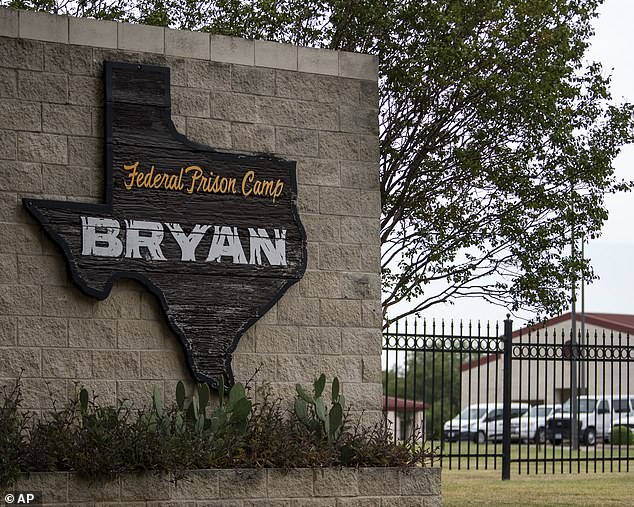 Bryan prison has a gym kitted out with treadmills, elliptical trainers, stairmasters and a range of weights