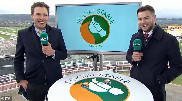 Since 2021, Chris had been a regular face of the BBC's Hundred cricket competition coverage, a format that appeals to younger viewers (pictured hosting the racing on ITV)