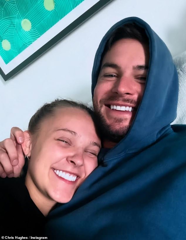Chris grew close to American singer JoJo Siwa before the pair became a couple after their stint in the Celebrity Big Brother house