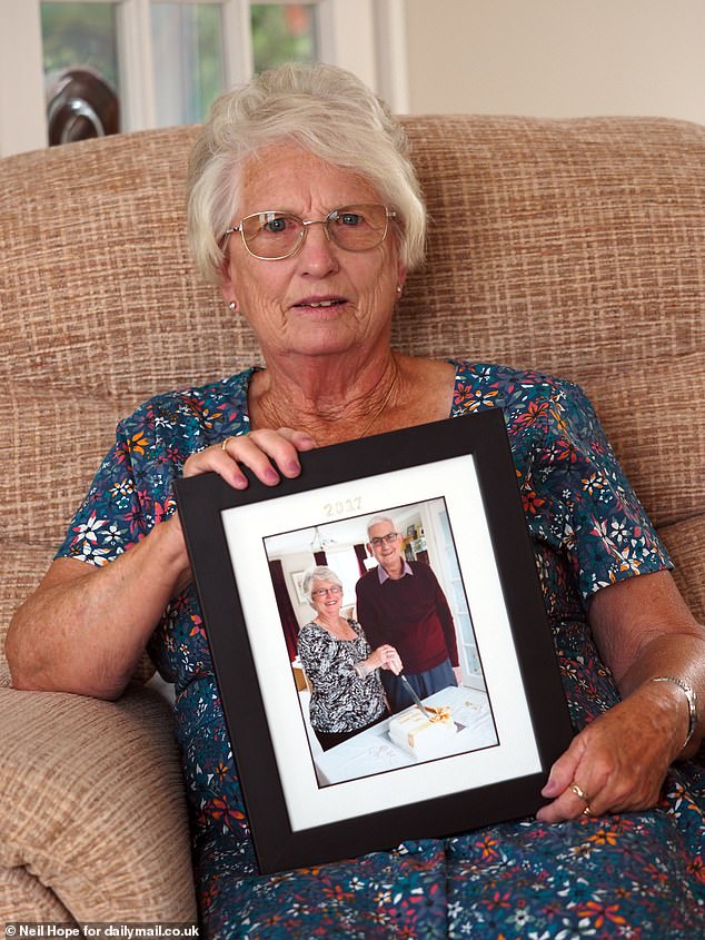 ‘After almost 40 years of service, you might expect a letter, or a card, or a bunch of flowers from the Navy when your husband dies. But I received nothing', Ms Picken said