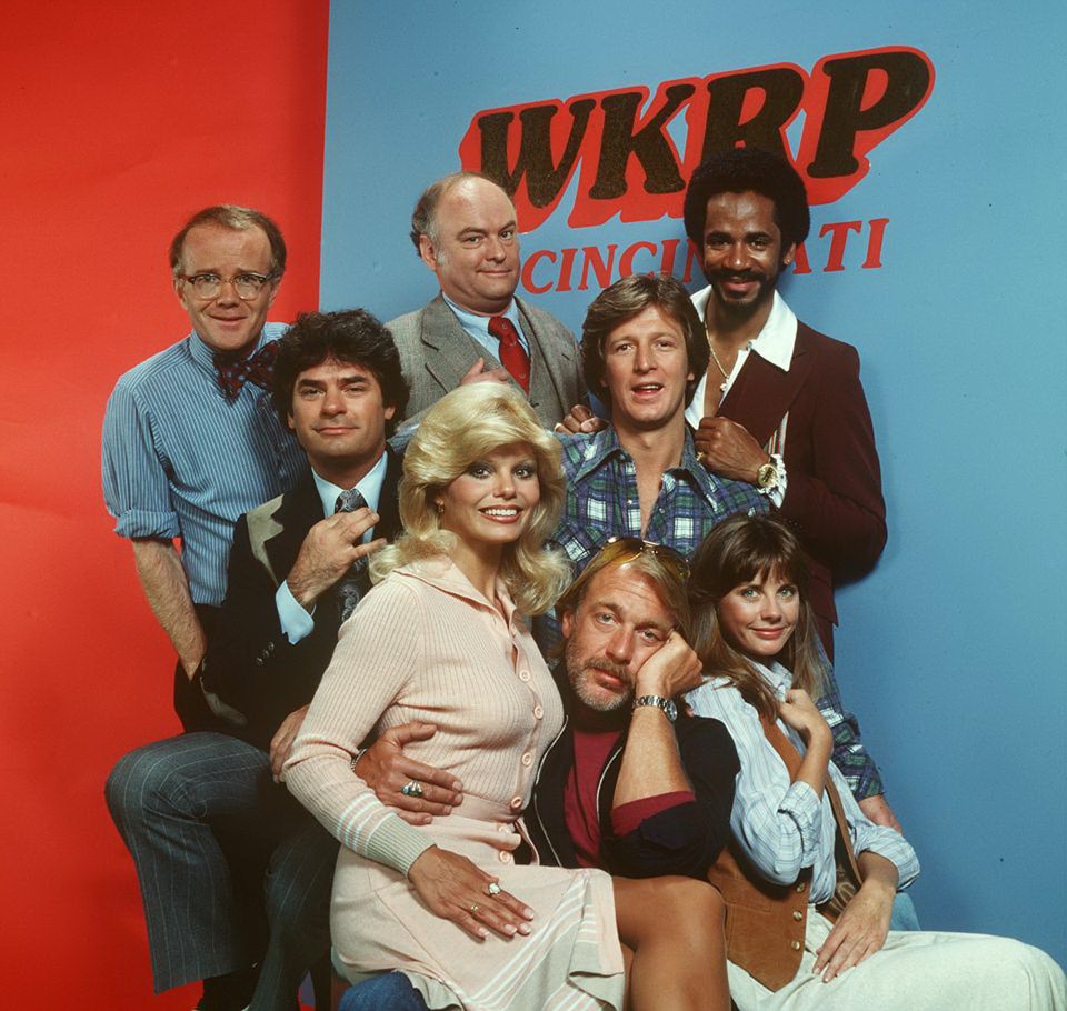 WKRP in Cincinnati cast photo.