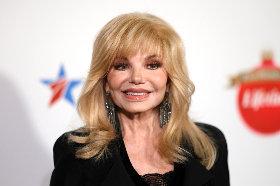 Loni Anderson in a Lifetime Christmas movie.