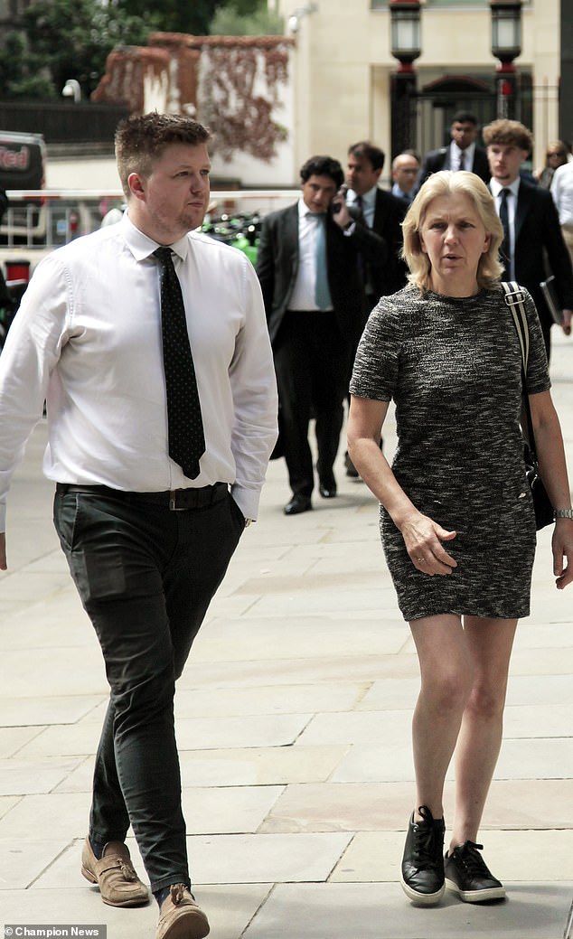 Before the end of the year, Richard had signed two wills disinheriting Adam and leaving Jennifer (pictured right) in control of his wealth. Richard died in June 2018, 18 months after making his final will. By that point Adam claims his dementia had spiralled out of control