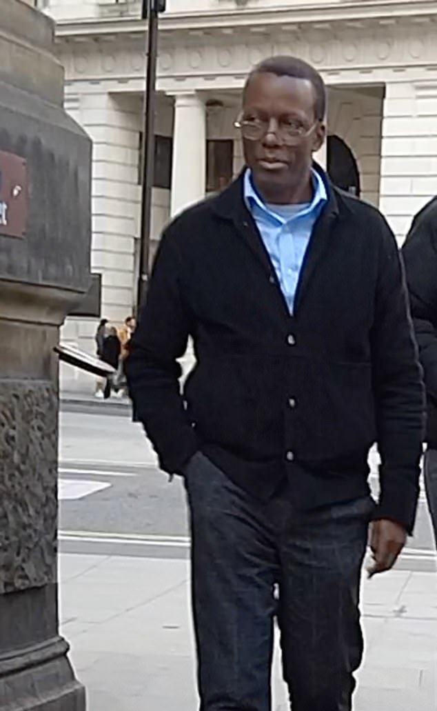 Tom Kakeeto, a Transport for London (TfL) employee, outside City of London Magistrates' Court