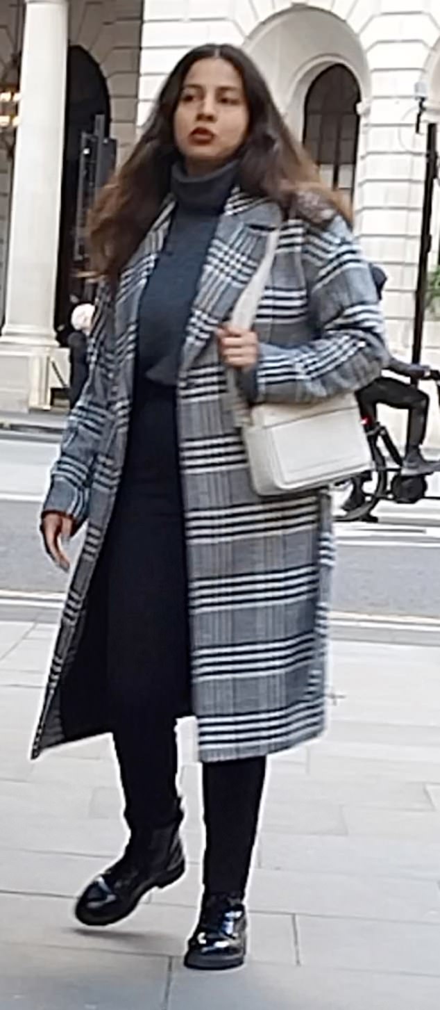 John-Jules got into an ugly row with Transport for London (TfL) employee Sasha Da Cunha (pictured