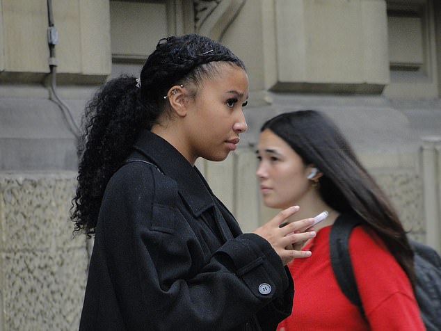 John-Jules had denied the charges for over a year, but on the day of her trial finally pleaded guilty to assaulting Mr Kakeeto, plus a count of racially-aggravated threatening behaviour