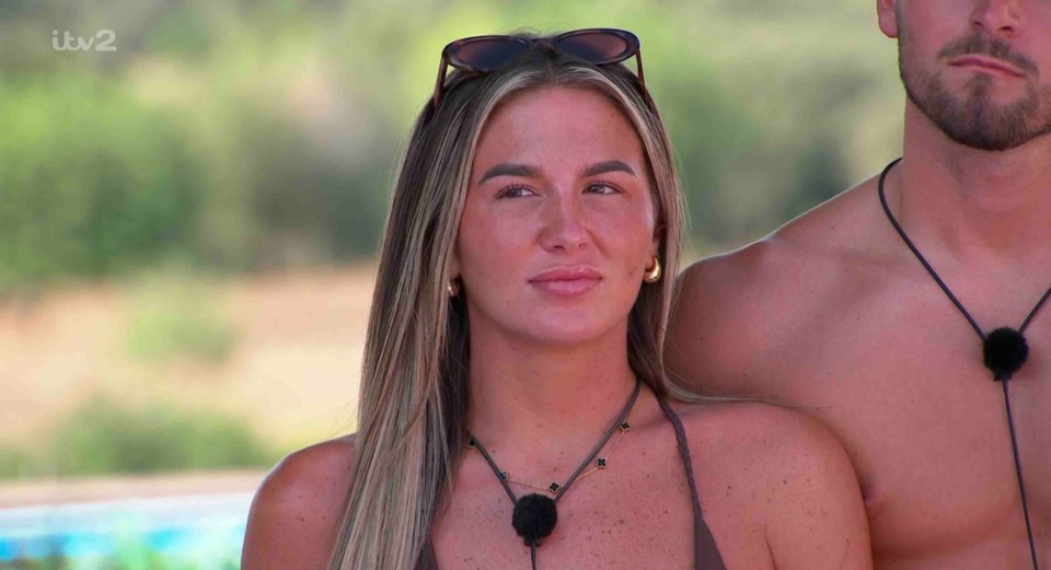 Maya Jama announces Love Island couples at risk of being dumped.