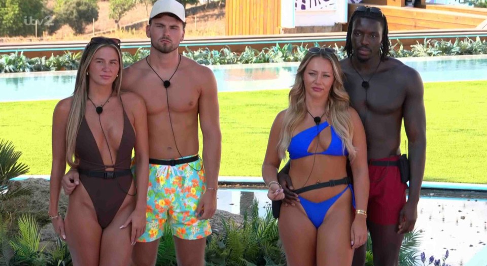 Maya Jama announces least favorite couples on Love Island.