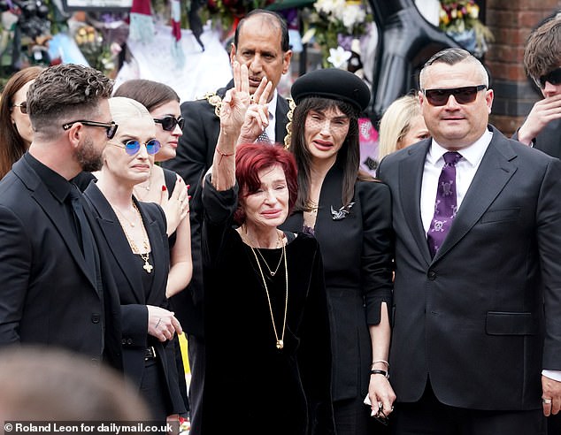 The Black Sabbath rocker died aged 76 on July 22 and his funeral cortege travelled through his hometown of Birmingham, passing thousands of fans who lined the streets