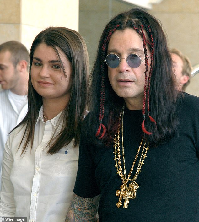 Her brave decision to step into the limelight and pay respects with the world also forced her to put differences aside with her estranged sister Kelly (pictured in 2003)