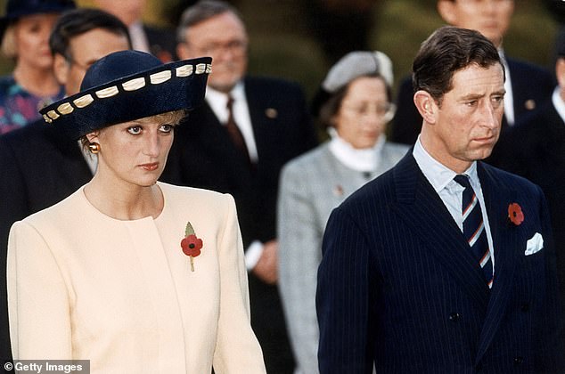 Charles and Diana look forlorn on their tour of Korea. A month after the tour the couple separated