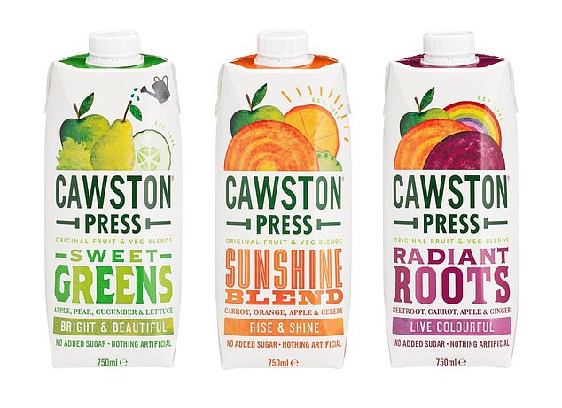 Brands including Cawston Press have told Channel 4 they did not want their products associated with the controversial content (File image)