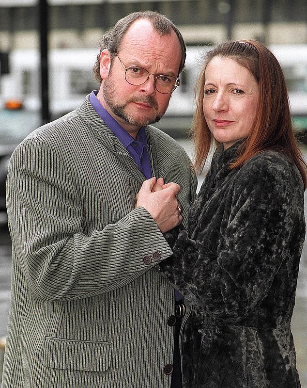 Tragically, his cancer returned in 2020 and it was revealed it had also spread to his spine, brain and lungs, two years after the death of his wife Melinda (pictured together in 1997)