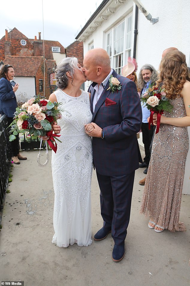 In 2021, James remarried - tying the knot with tax advisor Nadine in a romantic ceremony at Tenterden Town Hall in Kent