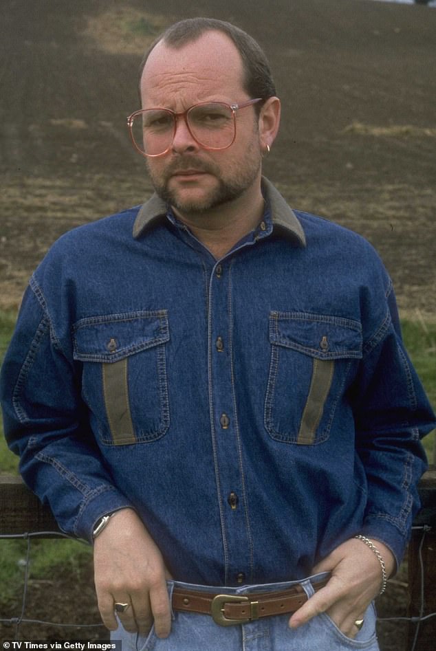 James rose to fame with his frank style, dry wit and no-nonsense approach on late-night programme The James Whale Radio Show, gaining a legion of loyal listeners (pictured in 1988)