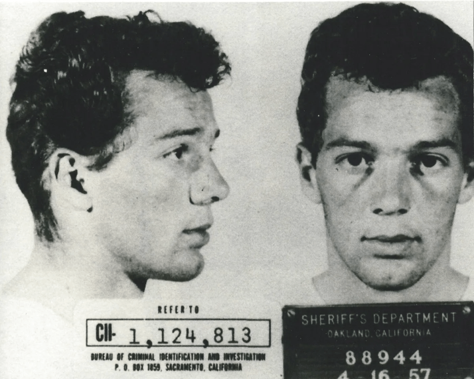 Mugshot of Sonny Barger.