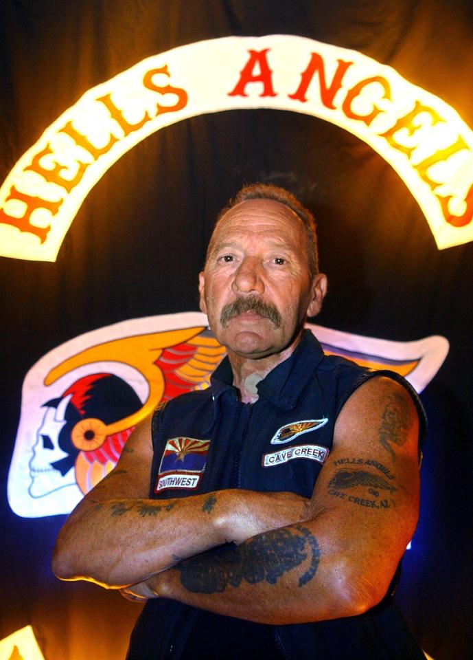Ralph "Sonny" Barger, founder of the Hell's Angels Motorcycle Club.