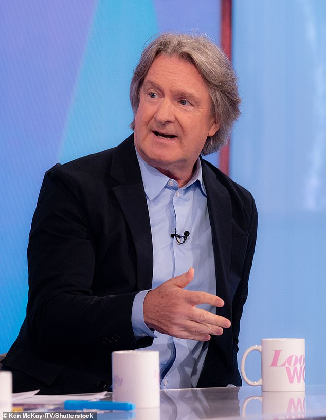 Martin (pictured) confessed: 'Fiona's main problem with her Alzheimer's right now is her frustration'