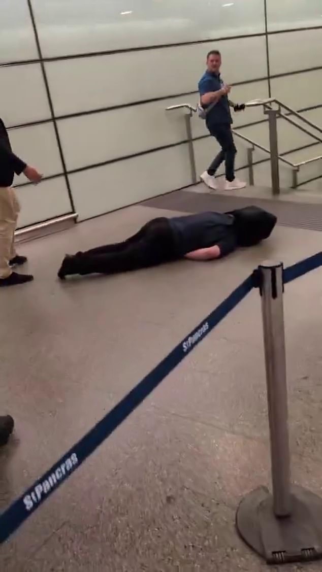 It comes after footage emerged last week of Robinson, whose real name is Stephen Yaxley-Lennon, walking away form the scene of an alleged attack at St Pancras railway station