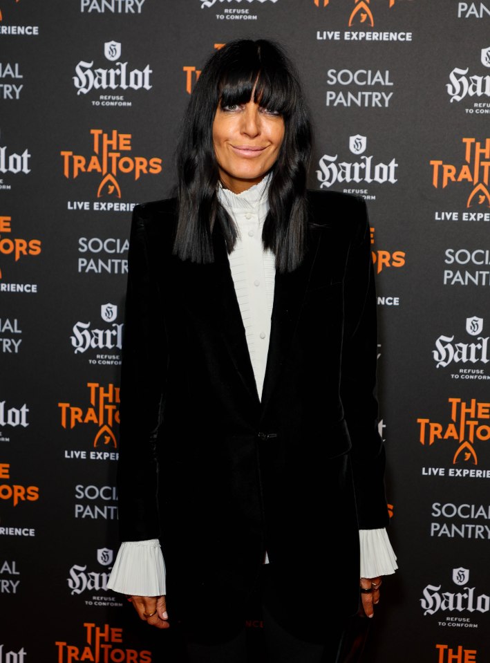 Claudia Winkleman at the launch of "The Traitors: Live Experience".
