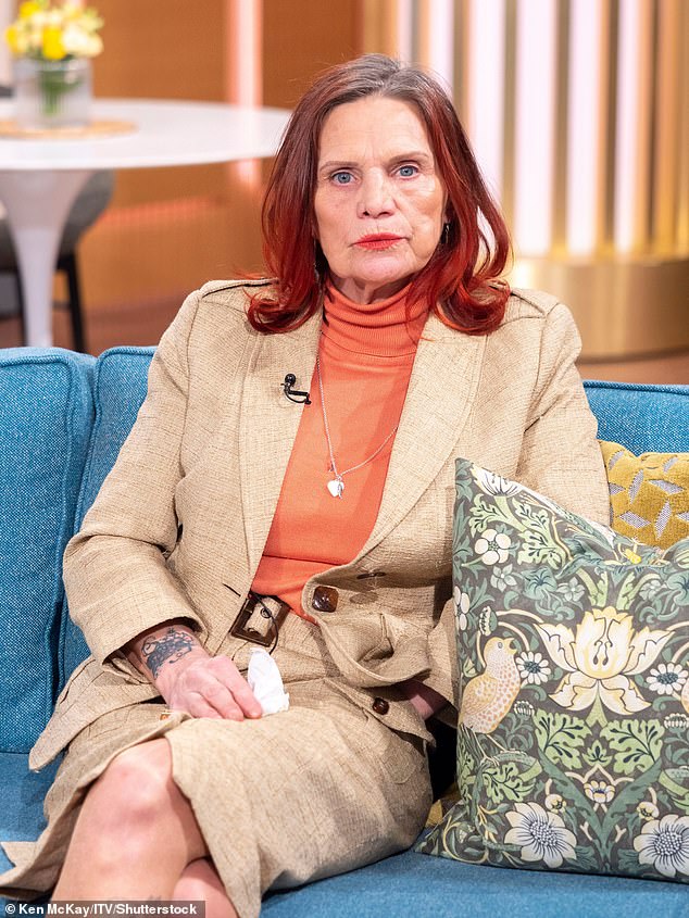 It was previously revealed that Jeff, had set up a court date to stop his youngest son Freddy, 20, from seeing his maternal grandmother amid rising concerns over his well being (Jackiey pictured in 2019)