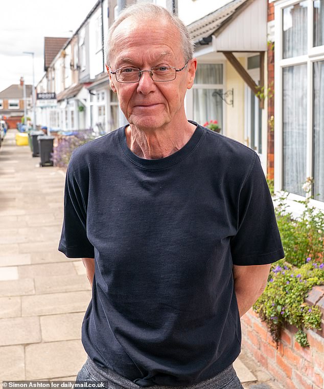 Adrian White, 72, said: 'The problem is they cannot get around the corner because of the parking. It is mind boggling'