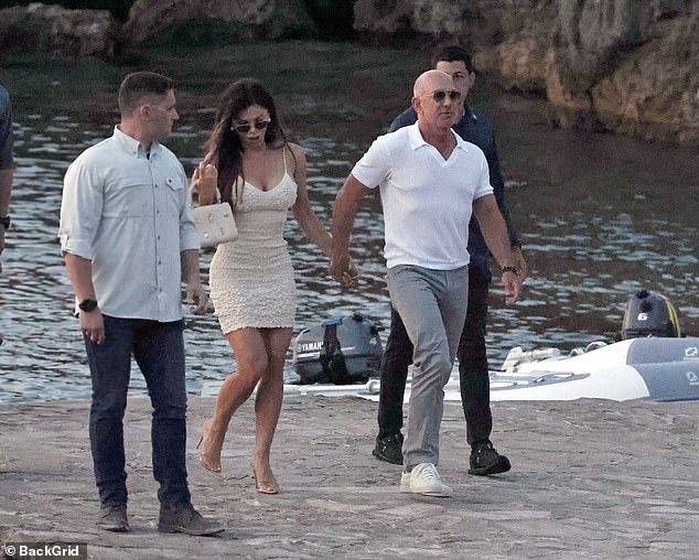 The former journalist, 55, and her husband Jeff Bezos , who married in a lavish wedding in June
