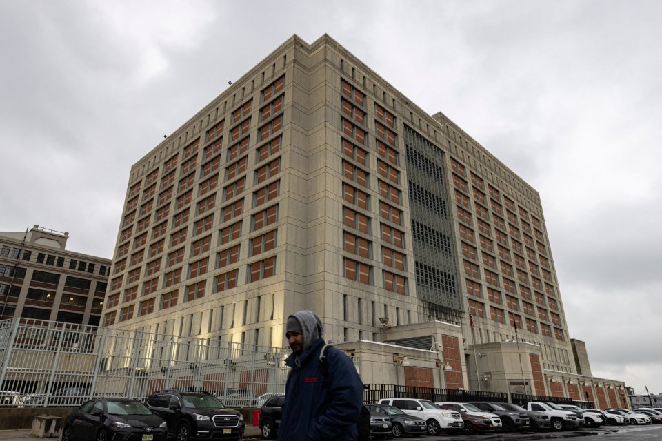 The Metropolitan Detention Center in Brooklyn, New York.