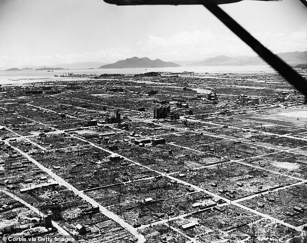It was later estimated that 70 per cent of Hiroshima's buildings were destroyed. It is believed that 80,000 people were killed instantly. Tens of thousands more people died in the hours, days and weeks that followed the blast