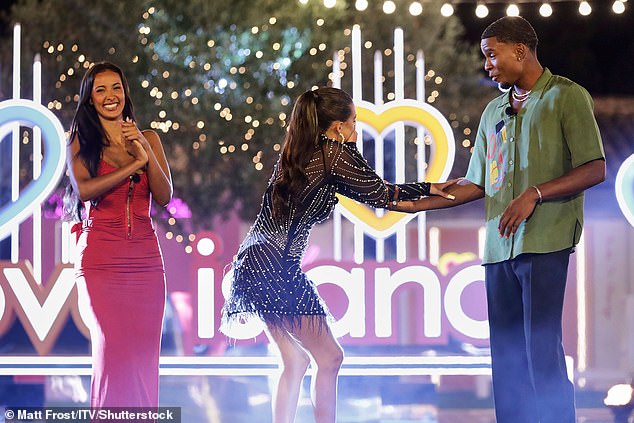 Toni was overcome with shock as her name was called