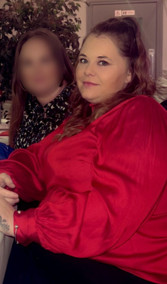 Photo of Laura Taylor before her weight loss journey.