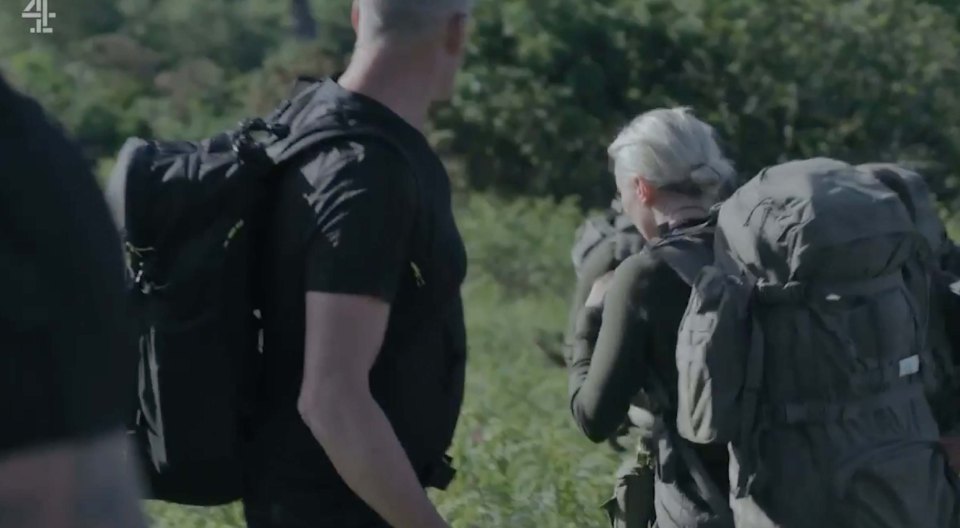 Chloe Burrows quitting Celebrity SAS: Who Dares Wins.