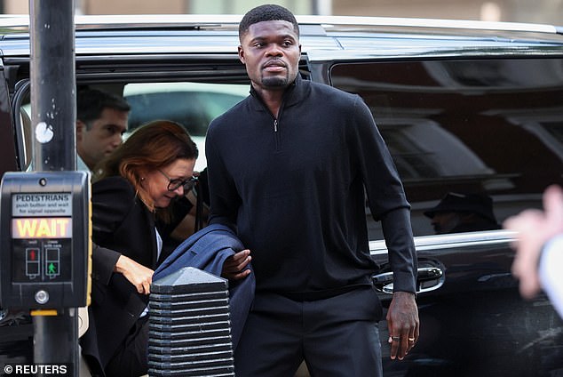 Partey, 32, was charged four days after his contract with Arsenal expired