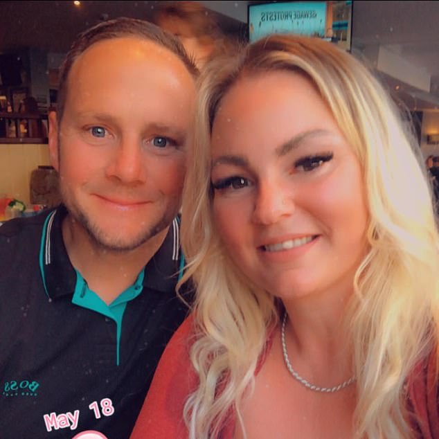 Lee Claydon (pictured with his wife Amanda) 'loved music and his guitar', brother Aaron said