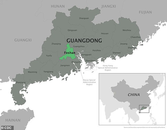 Over 7,000 cases of a mosquito-borne virus have been reported across the southern city of Foshan in the Guangdong province of China
