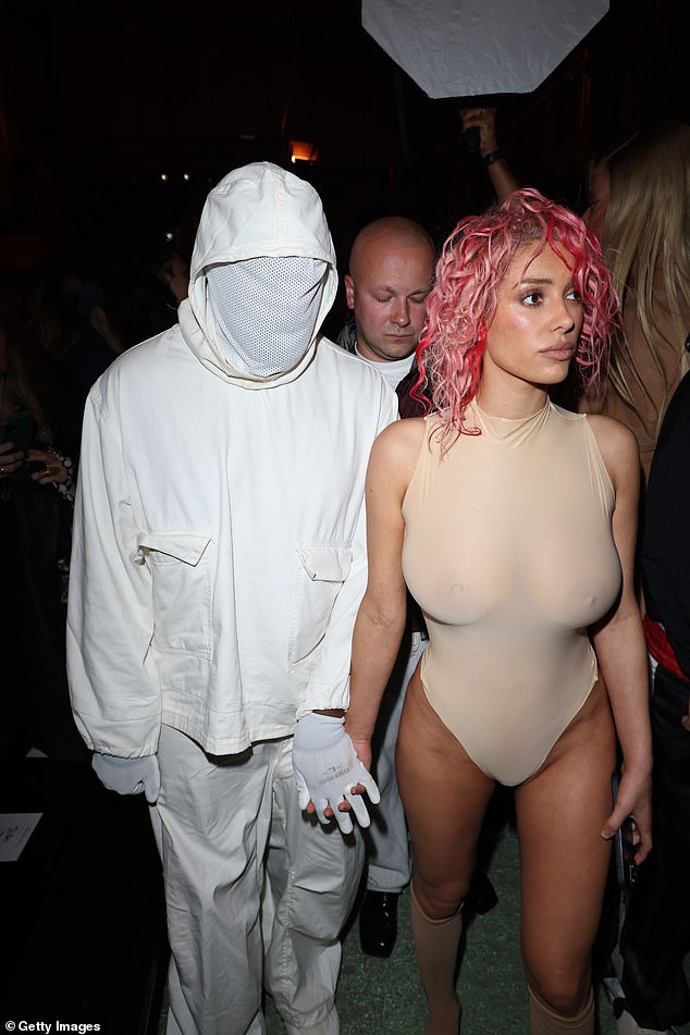 Since Kanye married Bianca fans have expressed concern over her wellbeing, with the Australian architect continuously seen parading around in various states of undress - pictured June 2024
