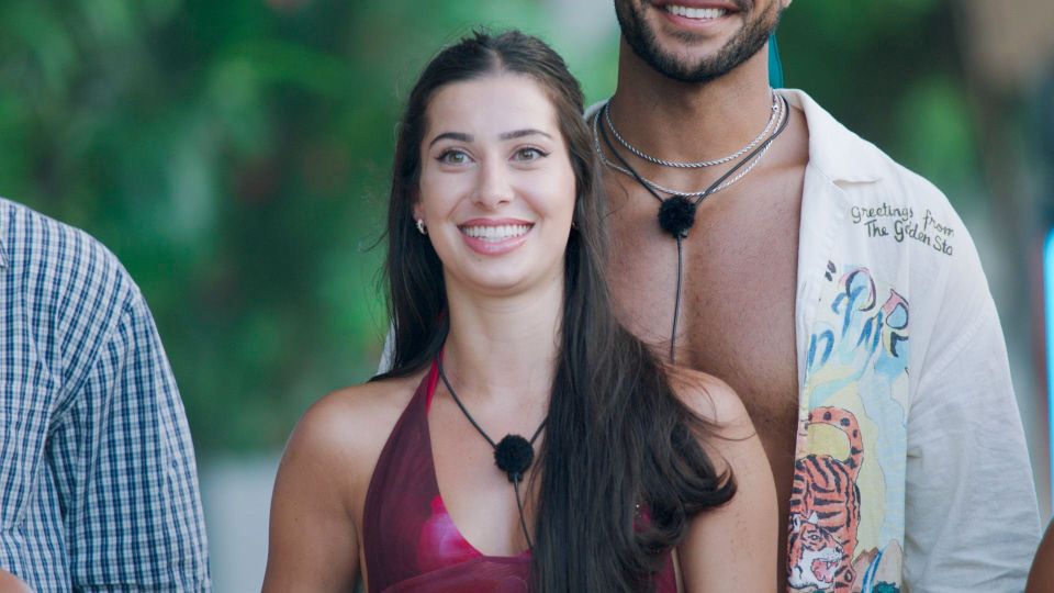 Yasmin Pettet on Love Island.