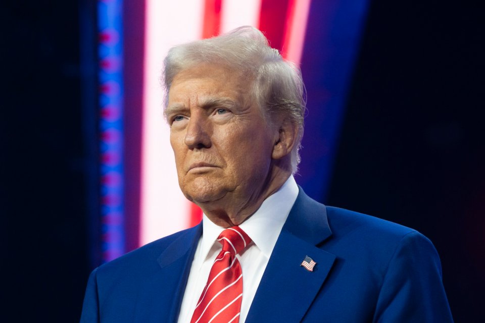 Donald Trump at Turning Point USA's AmericaFest.